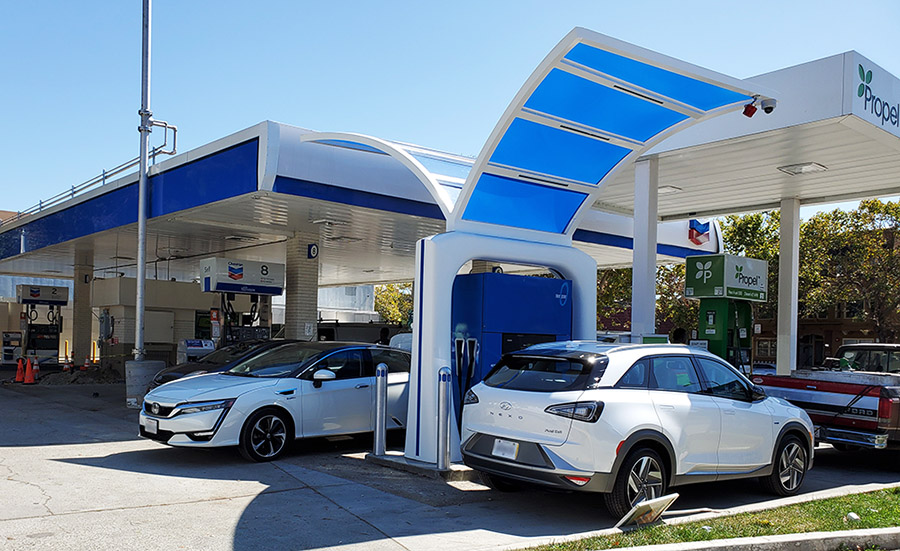 Oakland hydrogen station - True Zero